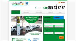 Desktop Screenshot of alicanteairporttransfer.net